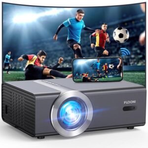 Home Projector, Equipped With WiFi And Bluetooth Function,LM 20000,Full HD,Built-in HDMI, USB, AV