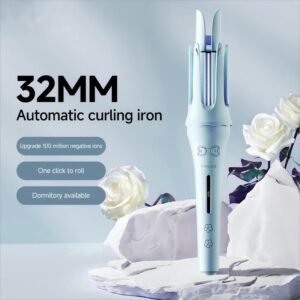 Fully Automatic 32mm Long-lasting Styling Large Curls And Waves Negative Ion Curling Iron
