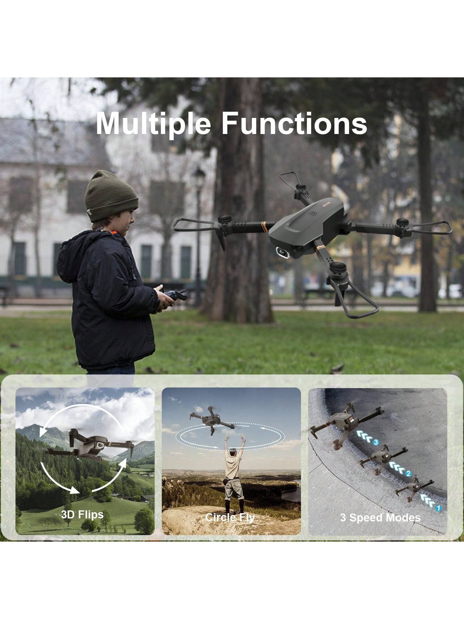4DRC V4 Foldable Mini Drone With Camera 4K 1080P HD Drone ,3 Batteries,Drones For Adults Kids,Remote-controlled Quadcopter,Logistics Is Randomly Sent By UPS,USPS, - Image 10