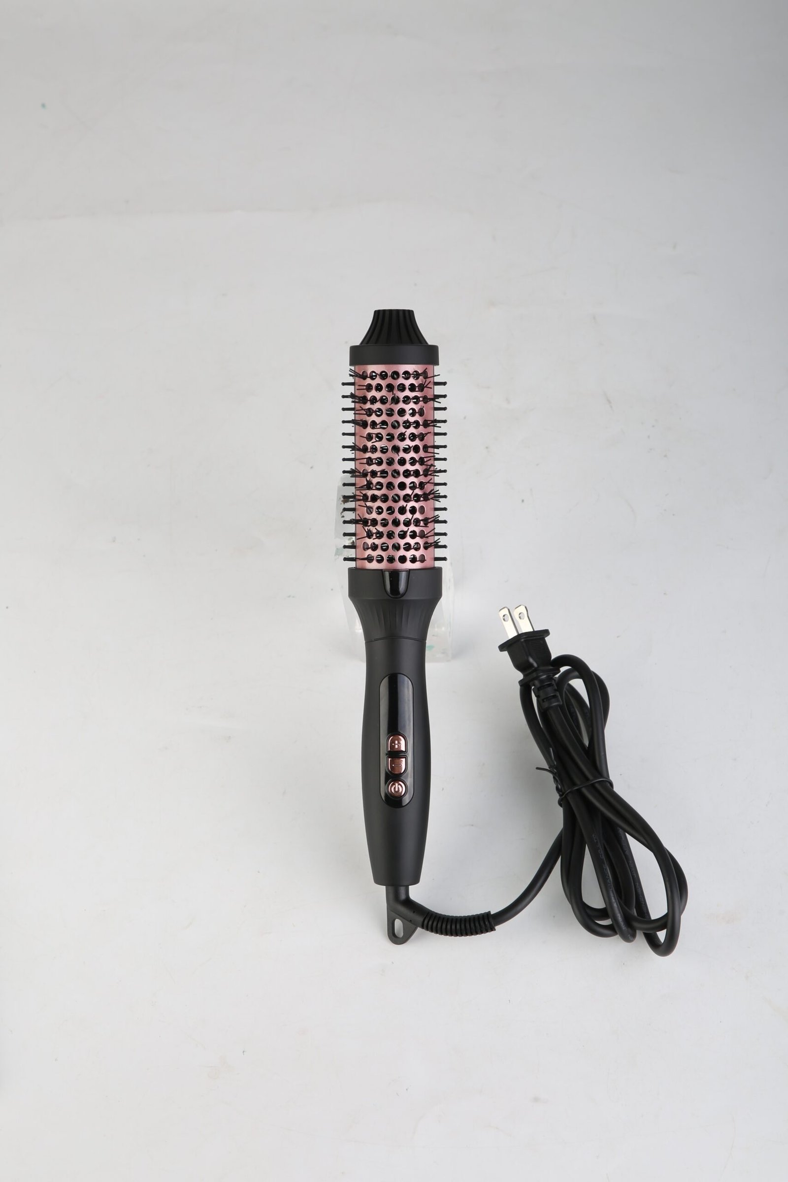 1Pc 3 In 1 Thermal Brush Hair Curler Brush Hair Curler Straightener With 10 Heating Levels 30S Fast Heating Fit For All Hair Types For Home Travel - Image 3