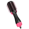 Multi Functional 3 in 1 One Step Hair Straightener and Curler Comb With 3 Heat Settings Hot Air Brush Dryer - Image 9