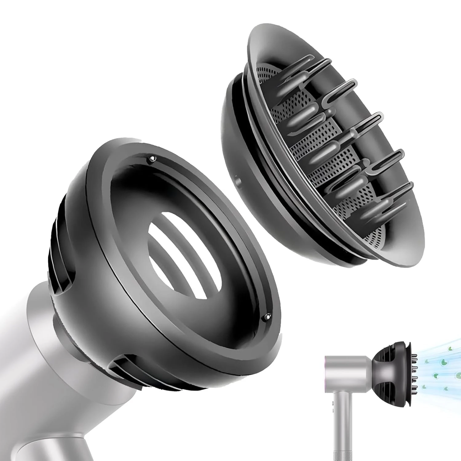 Upgraded Adapter Hair Dryer Curling Automatic Curling Nozzle SenCiCiMen X13 Super Hair Dryer Accessories Cylinder Comb Nozzles - Image 18