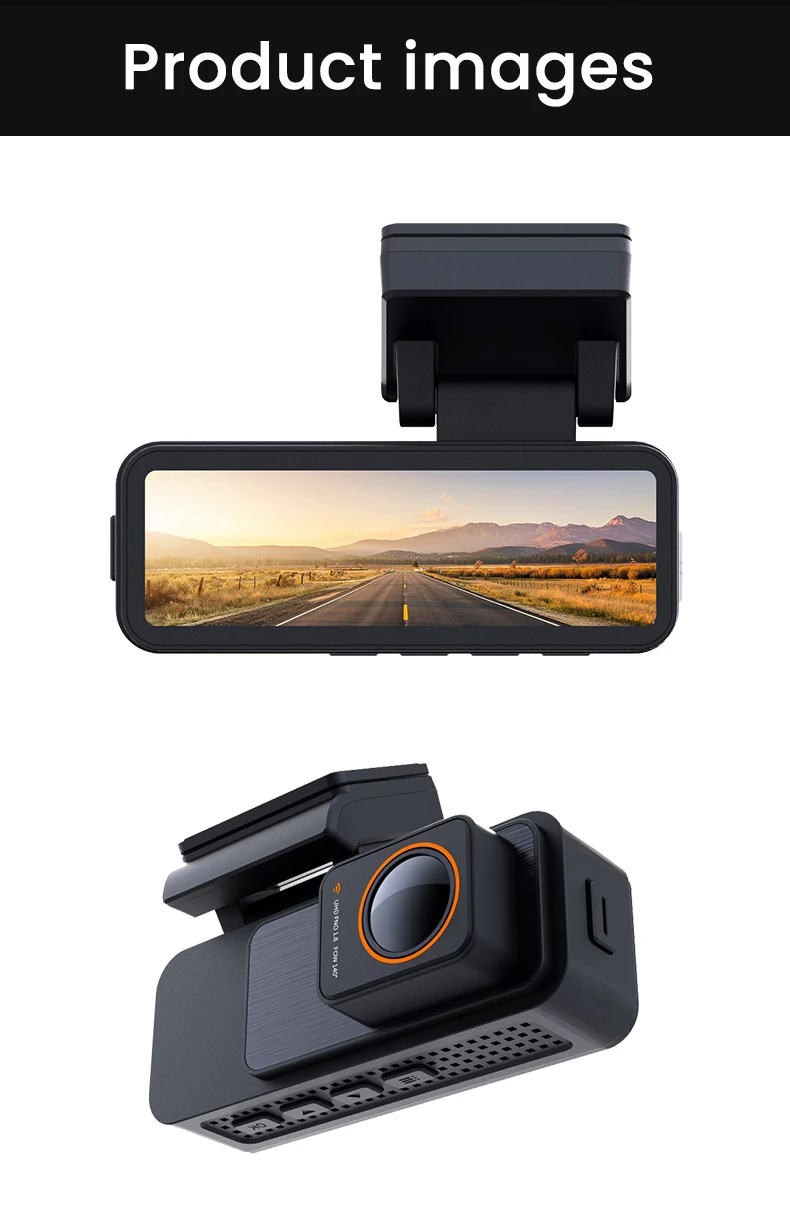 3.2Inch 4K Dash Cam Dual Lens Ultra HD Real Car DVR Camera WIFI GPS APP Rear View Night Vision WDR Video Recorder 24H Parking - Image 16