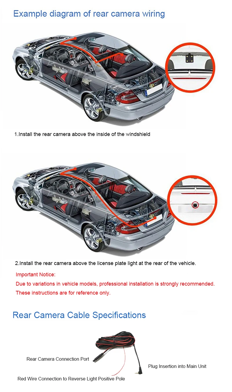 Onedo 4K 4CH Hidden Dash Cam with APP Night Vision Motion Detection 24/7 Parking Monitor G-Sensor Loop Recording WDR Blackbox Car DVR - Image 28