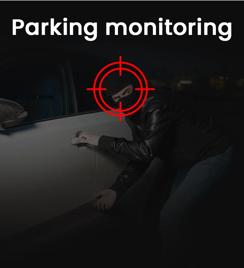 3.2Inch 4K Dash Cam Dual Lens Ultra HD Real Car DVR Camera WIFI GPS APP Rear View Night Vision WDR Video Recorder 24H Parking - Image 15