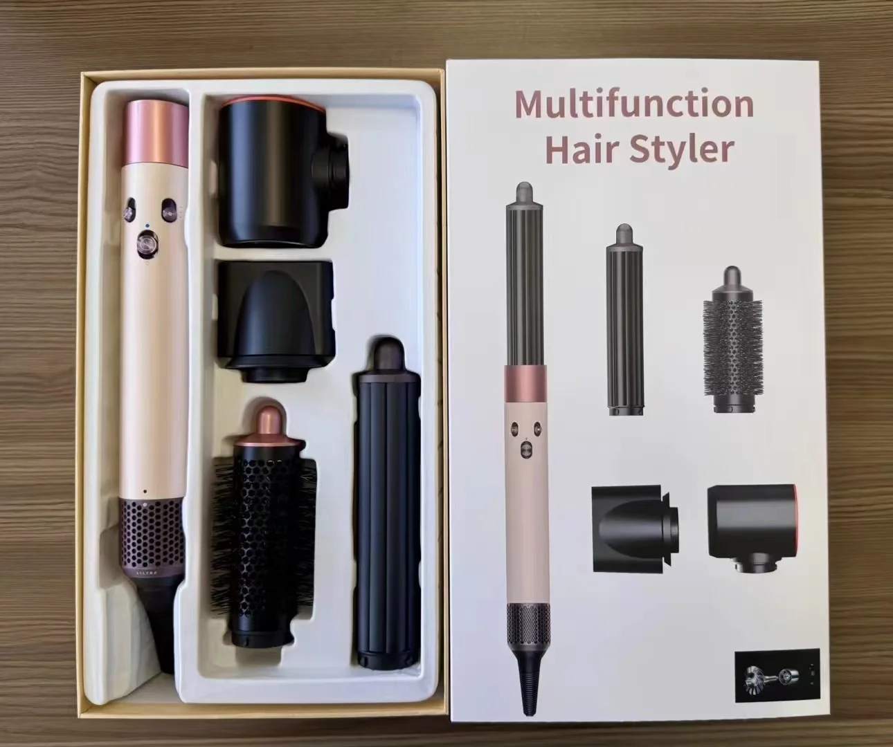 7 in1 Multi Hair Styler Curling Iron ProfessionalStraightener BarrelBrush DryerHotcomb Salon Tool Fast Heating for HomeUsecurler - Image 13