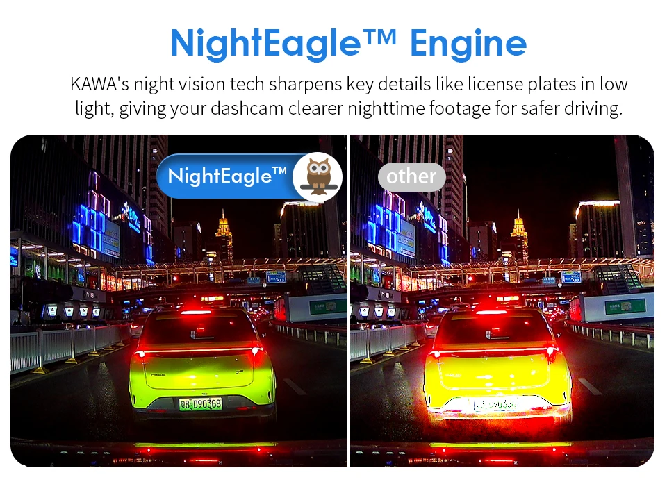 Dash cam KAWA D6 3K Video Recorder Car Dash Camera for AUTO, Car DVR Voice Control,Night Vision Dashcam 2025 New - Image 16