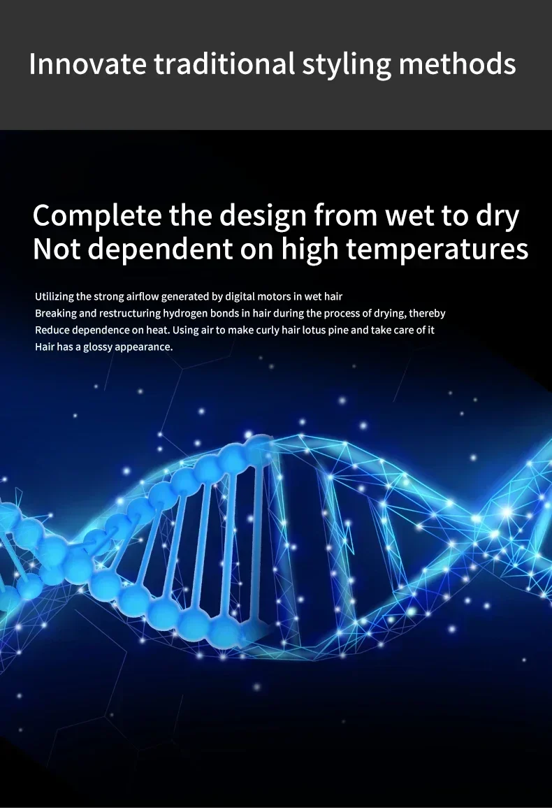 7 in1 Multi Hair Styler Curling Iron ProfessionalStraightener BarrelBrush DryerHotcomb Salon Tool Fast Heating for HomeUsecurler - Image 20