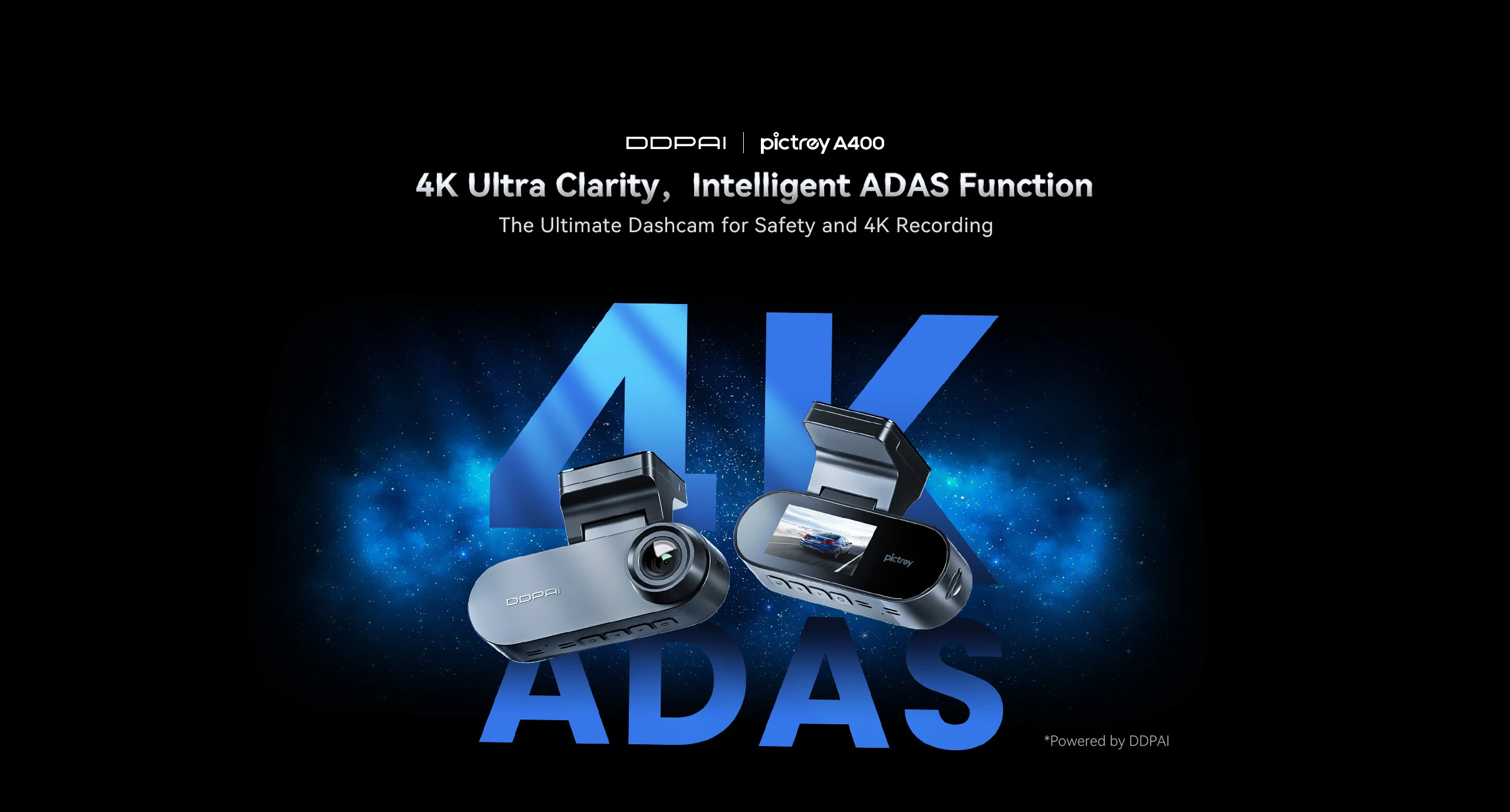 Pictrey A400 4K Dash Cam Built-in ADAS Wi-Fi Dash Car Camera with 1.9'' IPS Screen Support Parking Monito Night Vision Car DVR - Image 13