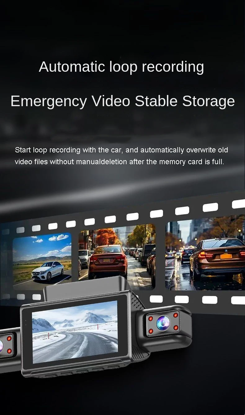 Onedo 4K 4CH Hidden Dash Cam with APP Night Vision Motion Detection 24/7 Parking Monitor G-Sensor Loop Recording WDR Blackbox Car DVR - Image 25