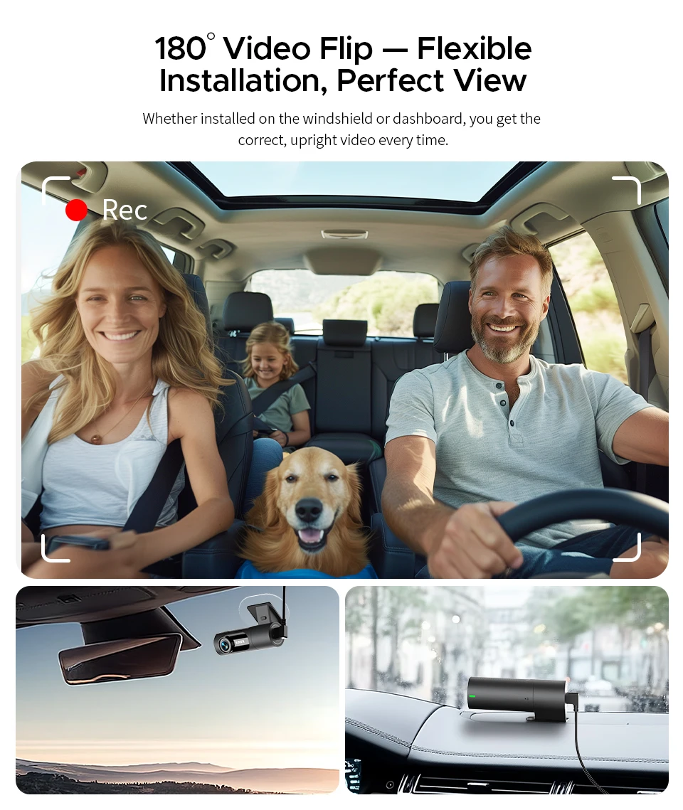 Dash cam KAWA D6 3K Video Recorder Car Dash Camera for AUTO, Car DVR Voice Control,Night Vision Dashcam 2025 New - Image 13