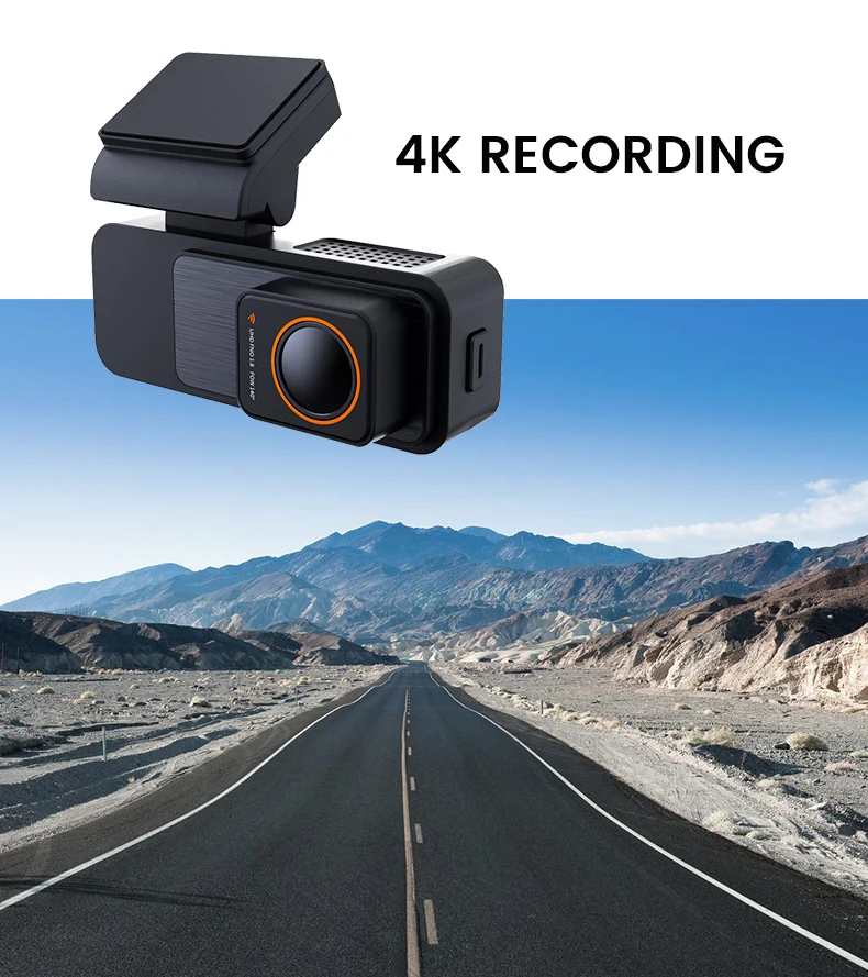 3.2Inch 4K Dash Cam Dual Lens Ultra HD Real Car DVR Camera WIFI GPS APP Rear View Night Vision WDR Video Recorder 24H Parking - Image 8