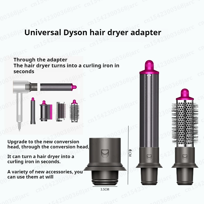 Upgraded Adapter Hair Dryer Curling Automatic Curling Nozzle SenCiCiMen X13 Super Hair Dryer Accessories Cylinder Comb Nozzles - Image 3