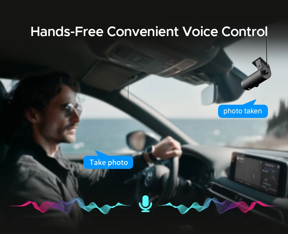 Dash cam KAWA D6 3K Video Recorder Car Dash Camera for AUTO, Car DVR Voice Control,Night Vision Dashcam 2025 New - Image 17