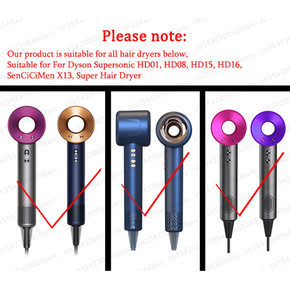 Upgraded Adapter Hair Dryer Curling Automatic Curling Nozzle SenCiCiMen X13 Super Hair Dryer Accessories Cylinder Comb Nozzles - Image 2