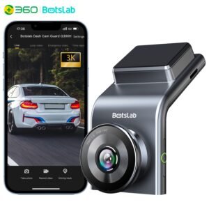 Front Car Dash Cam with 3K, 140° Wide Angle Lens, Built-In Wifi GPS, Night Vision, Motion Detection Alerts, Parking Mode, WDR, 24H Motion Detection, Dash Cam Front And Rear Wireless, Dash Cam with Wifi, Dash Cam for Car, Dashcam for Car Car