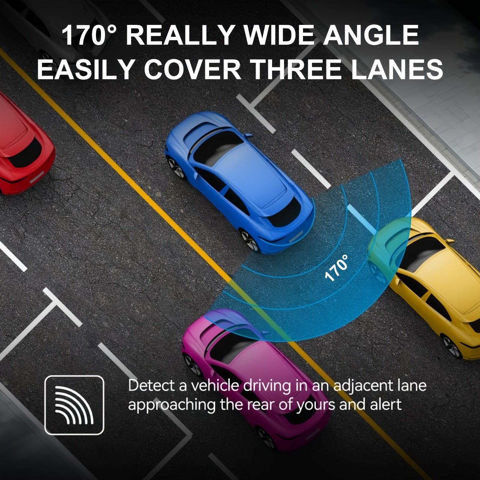 10" 4K Mirror Dash Cam Backup Camera, Full HD Smart Rearview Mirror For Cars & Trucks, Front And Rear View Dual Cameras, Night Vision, Parking Assistance, Included 32GB Card - Image 4