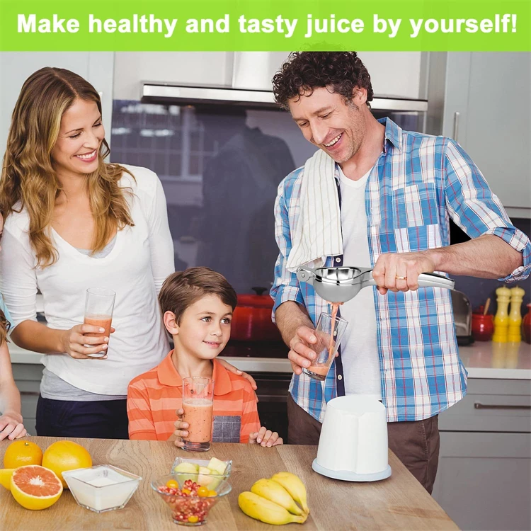 LMETJMA Premium Lemon Squeezer Zinc Alloy Manual Press Juicer Lime Squeezer for Lemon Citrus Orange Fruit JT217 - Image 16