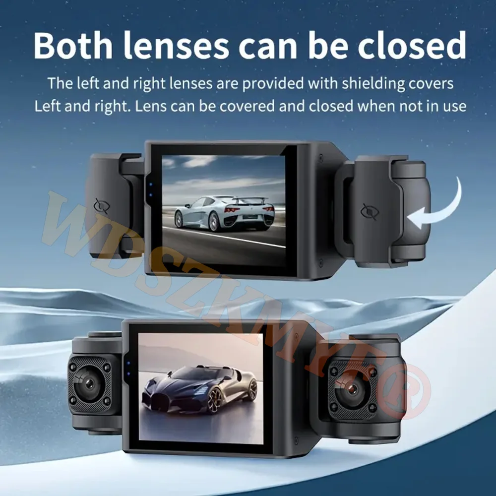4camera WIFI Car DVR Video Recorder 360° Dash Cam Car DVR Night Vision Front left right With Rear View camera Car Assecories - Image 5