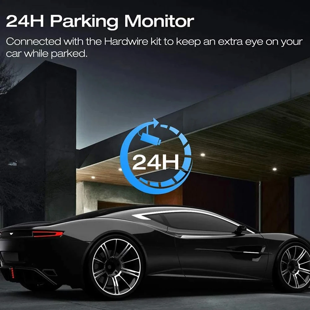 WIFI 360° DashCam 3/4 Channels Video Recorder 1080P Car DVR 24H Parking Monitor Front Right Rear View Night Vision Black Box - Image 21