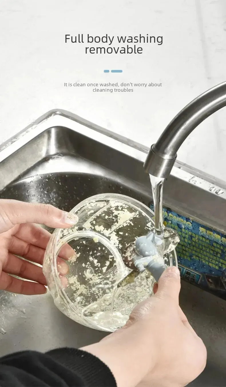 Home Kitchen Manual Ginger Grinder Garlic Mud Splasher Multifunctional Vegetable Cutter Handheld Meat Grinder Modern Minimalist - Image 16