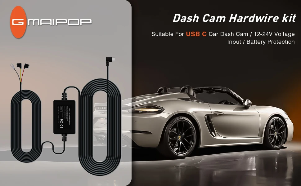 Dashcam for cars 4 Channel Black Box WiFi Driving Camera FHD 1080P Night Vision Loop Recording add Hardwire kit car accessories - Image 30
