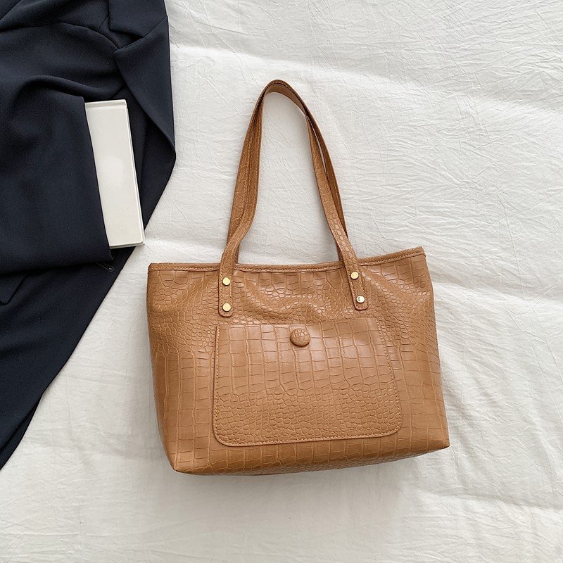 Retro Large Capacity Minimalist Single-shoulder Commuter Fashionable Handbag - Image 8