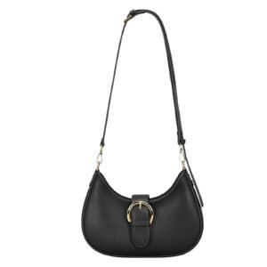 Fashion Los Angeles 0386 Series Women's Shoulder Bag Black Brown